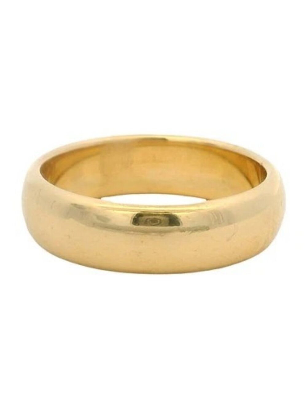 Tiffany & Co Tiffany Forever Solid 18kt Yellow Gold 6mm Wide Wedding Band